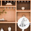 2 Sets Display Lighting Ceiling Spotlights Jewelry Showcase Indoor 9
