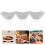 2pcs Snack Sauce Dish Black A8 Dishes Small Dish 11