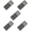 5 Pieces Chopsticks Stainless Steel Utensils Restaurant Tableware 8