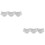 2pcs Snack Sauce Dish Black A8 Dishes Small Dish 8