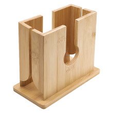 3Pcs Wooden Bagel Manual Holder For Bread Cutting
