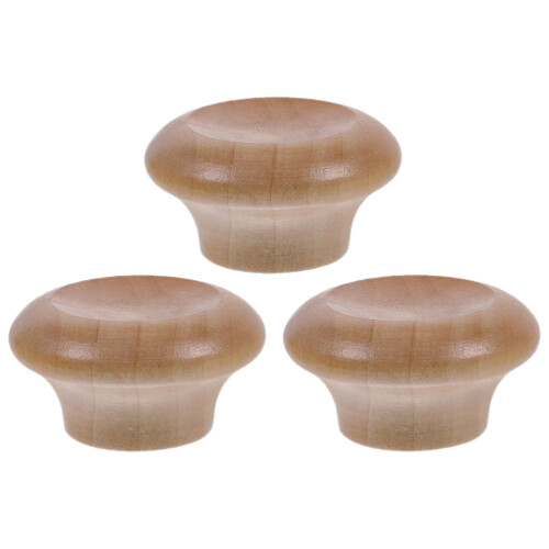 9pcs Solid Wood Pot Lid Knobs For Cookware Lid Replacement Heat Insulated Holding Handles For Kitchen Use 1