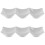 2pcs Snack Sauce Dish Black A8 Dishes Small Dish 7
