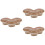 9pcs Solid Wood Pot Lid Knobs For Cookware Lid Replacement Heat Insulated Holding Handles For Kitchen Use 8