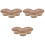 9pcs Solid Wood Pot Lid Knobs For Cookware Lid Replacement Heat Insulated Holding Handles For Kitchen Use 5