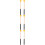 3Pairs Practical Wooden Marimba Hammer Durable Instrument Sticks 8