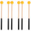 3Pairs Practical Wooden Marimba Hammer Durable Instrument Sticks 4