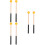 3Pairs Practical Wooden Marimba Hammer Durable Instrument Sticks 7