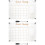 2 Sets Desk Board Erasable Whiteboard For Weekly Planner Dry Erase 7
