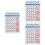 3Pcs Electric Bass Chord Reference Chart Durable Coated Paper Beginner 5