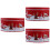 3Pcs Christmas Tinplate Gift Boxes, Red Cookie & Candy Storage Cases 8