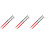 3Pairs Compact Steel Drum Wire Brushes for Jazz Drums 4