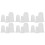 3 Count Piping Tip Covers Nozzle Protective Cap Silicone Frosting 6