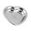 2 Pieces Heart Shaped Plate Kitchen Tabletop Snack Tray Serving Bowl 1