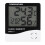3Pcs Small Electronic Thermometer Clock White Indoor Digital Alarm 1