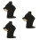 3Pièces Support Lunettes Bois Animal Décor Bureau Coloré 7