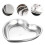 2 Pieces Heart Shaped Plate Kitchen Tabletop Snack Tray Serving Bowl 10