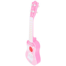 2Pcs Mini Guitar Ukulele Toy For Kids Plastic Instrument