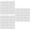 600 Pcs Shrink Bag Bath Bag Pvc 7