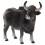 2 Pcs Simulation Cow Model Simulated Cattle Model Child 14x10.5x4cm 1