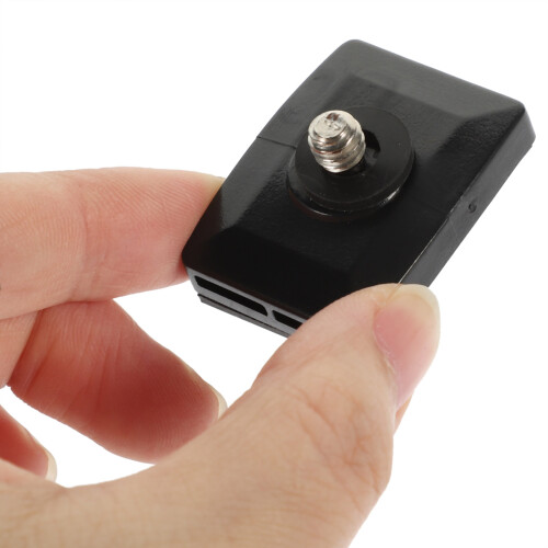 Black Plastic Camera Mount For Drone With Anti-Skid Rubber Pad 2