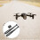 Black Plastic Camera Mount For Drone With Anti-Skid Rubber Pad 5
