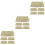 15Pcs Breathable Mat for Rabbits Guinea Pigs Small Pets 6