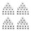 Raindrops Shop Garment Markers Plastic 800pcs 3
