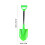 4Pcs Wooden Mini Sand With Plastic Spade For Kids 4
