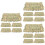 15Pcs Breathable Mat for Rabbits Guinea Pigs Small Pets 7