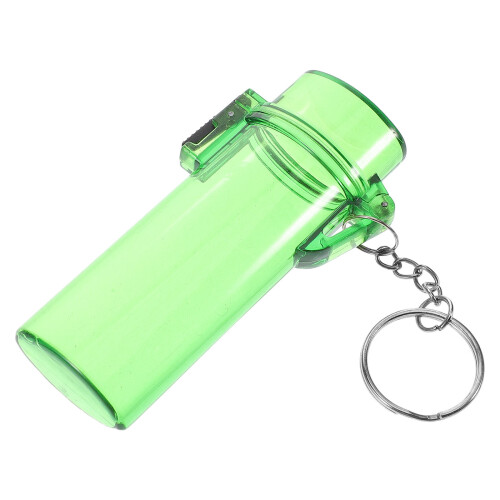 5pcs Lighter Storage Case Keychain Protection Container