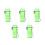 5pcs Lighter Storage Case Keychain Protection Container 5