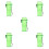 5pcs Lighter Storage Case Keychain Protection Container 4