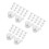 1200Pcs Small Clear Plastic Cups for Epoxy Resin and Art Projects 8