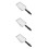 3pcs Beach Net Child Plastic Food Multipurpose 8