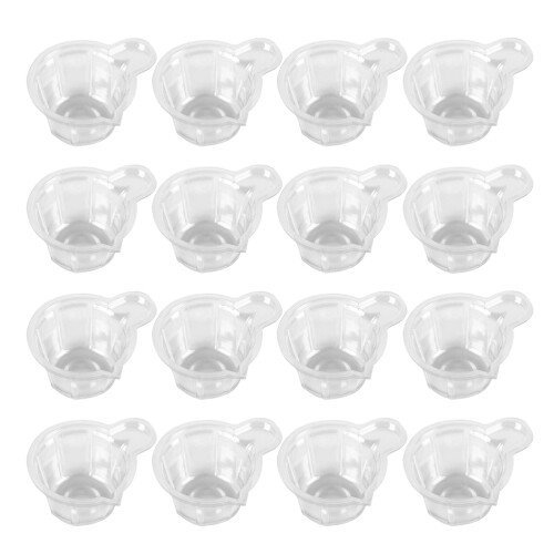 1200Pcs Small Clear Plastic Cups for Epoxy Resin and Art Projects 1