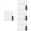 4 Sets Practical Grip Replacement Kit For Golf Clubs 6