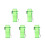 5pcs Lighter Storage Case Keychain Protection Container 8