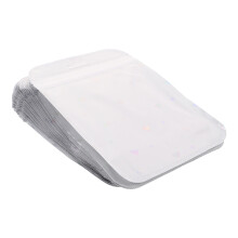 100Pcs Small Transparent Self Sealing Bags with Heart Design for Cards
