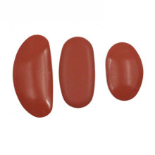 9Pcs Brown Clay Artist Auxiliary Silicone Tools for Home & School