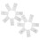 60Pcs White Iron Curtain Brackets for Home DIY Ceiling and Wall Mount 1