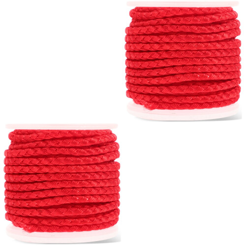 2 Rolls Braided Rope Nylon Handle Tie 2
