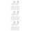 60Pcs White Iron Curtain Brackets for Home DIY Ceiling and Wall Mount 4