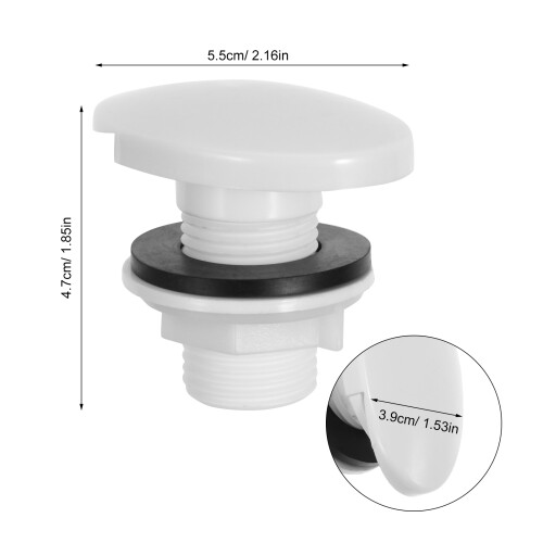 White Urinal Fixture Nozzle Replacement for Home Bathroom Sprayer 1