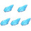5 Pcs Decorative Tray Fruit Snack Plate Serving Dishes For Parties 4