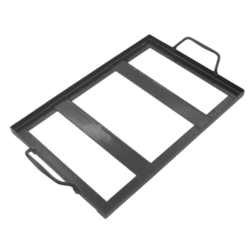 2Stk Barbecue Rack Salzplattenhalter Camping Grill