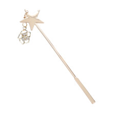 2Pcs Practical Alloy Nail Mixing Sticks Manicure Glue Stirring Rod