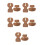 5Pcs Multi-Color Cooling Seat Cushion Pad Baby Insert 3