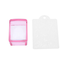 3pcs Silicone Nail Stampers Stamping Stamper Set For Diy