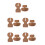 5Pcs Multi-Color Cooling Seat Cushion Pad Baby Insert 6
